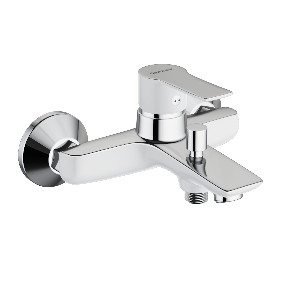 841000000 смеситель для ванны/душа белый Damixa Origin Elegance 