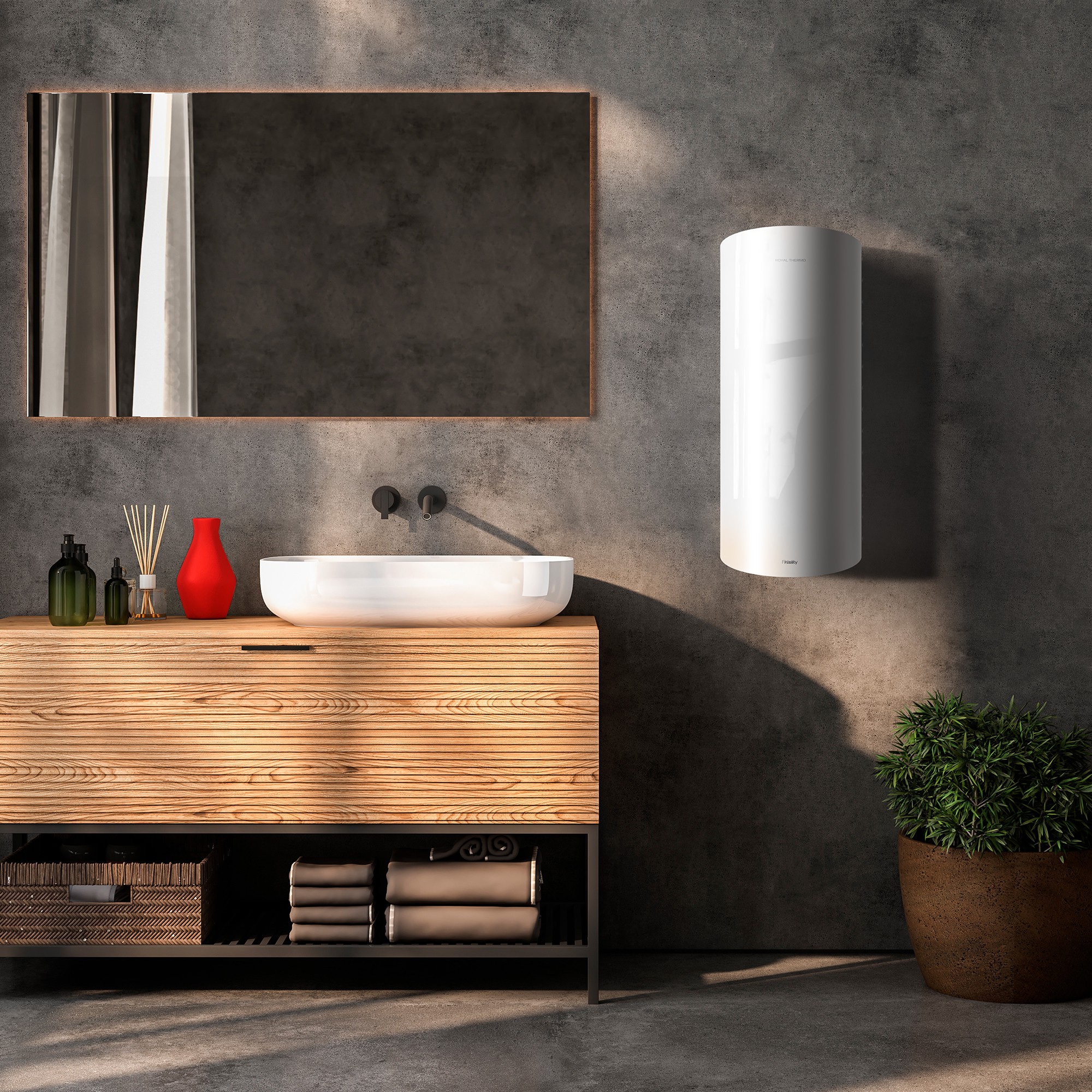 9089744 Водонагреватель электрический Royal Thermo RWH 30 Fidelity STDN-0083921 - Вид №4