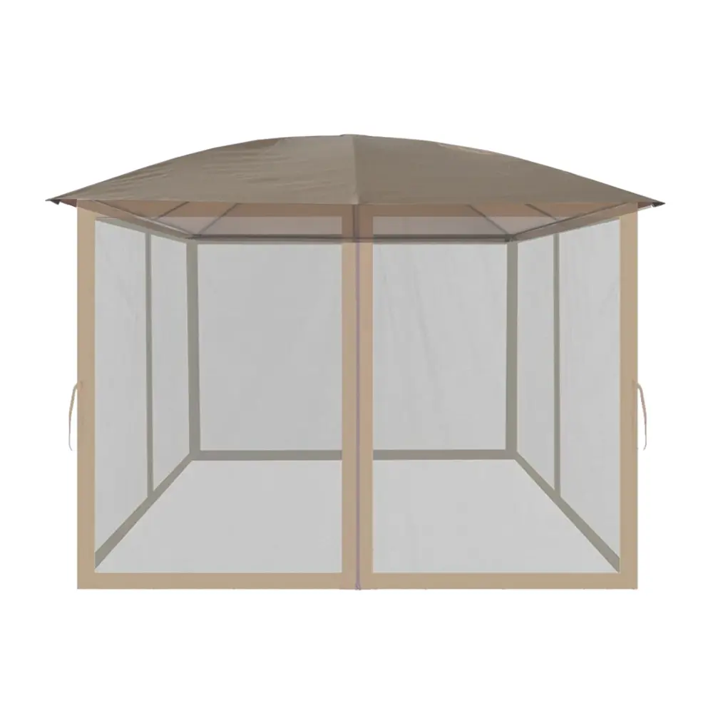 Шатер садовый Green Glade 3х3х2.67 м металл/полиэстер коричневый 84756023 STLM-2202406 Santreyd Шатер беседка Green Glade - Вид №2