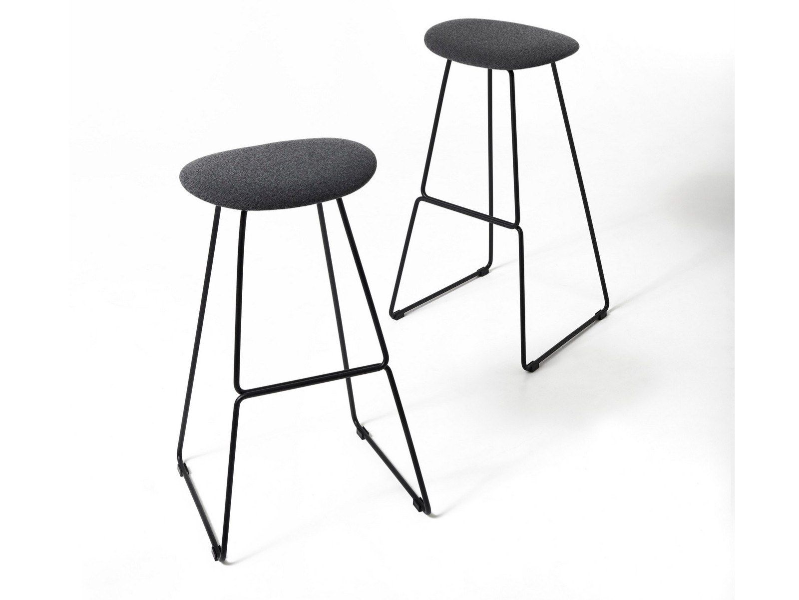 Стальной табурет с мягким сиденьем Diemme CHAT ARCH-00065753 - Вид №3