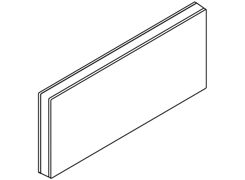 950.51.01690 монтажная пластина с крышкой HEWI System 800 K  - Вид №3