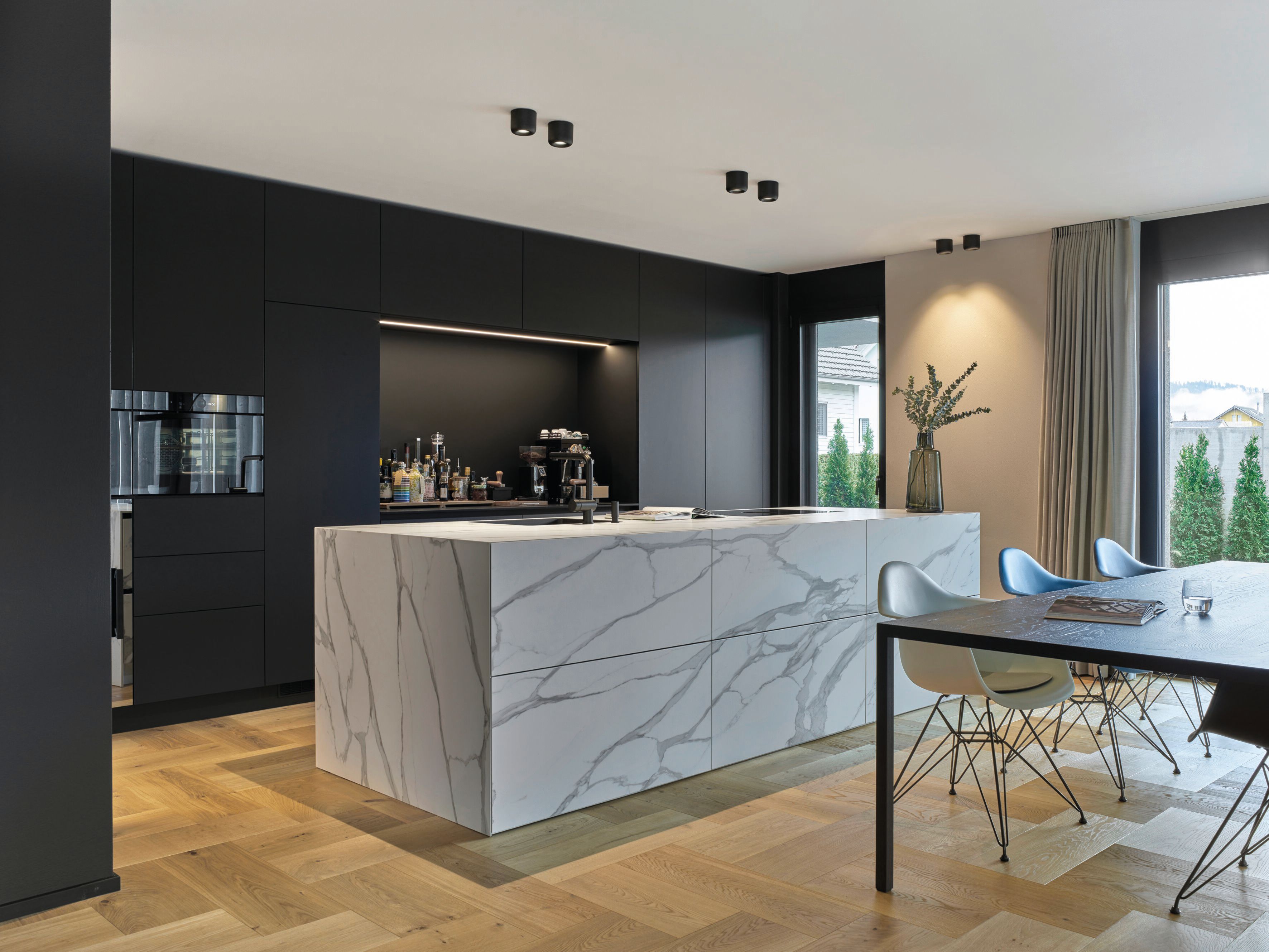 Алюминиевый светодиодный потолочный светильник serien.lighting CAVITY ARCH-00086683 - Вид №6