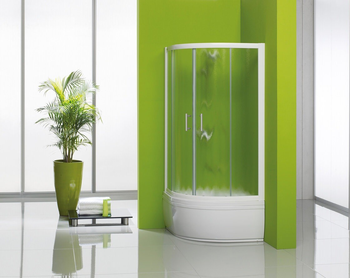 Душевой уголк Dixie 01186 WHITE Словения Kolpa-San  - Вид №1