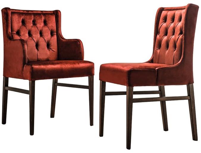 Sedex Стул с обивкой из ткани Dressy sun-id-1397474 - Вид №1