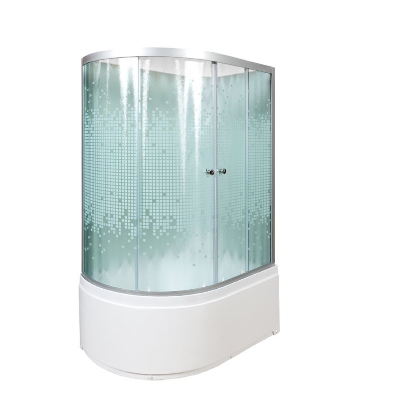 BМ1510 N LED с гм. BLACK Душевая кабина DETO Серия ВМ L 920 R N без крыши - Вид №5