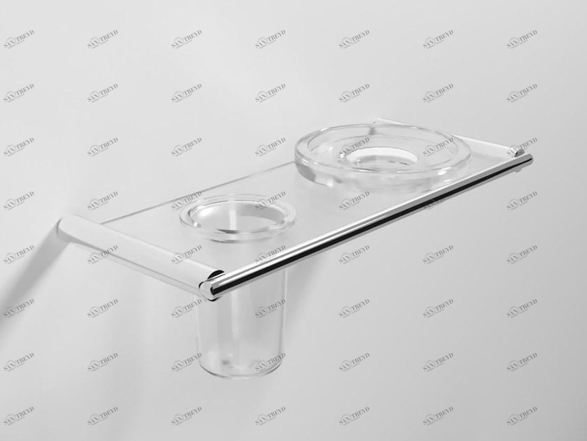 De Rosso Стеклянная мыльница / подставка для зубных щеток Mirto sun-id-1424663