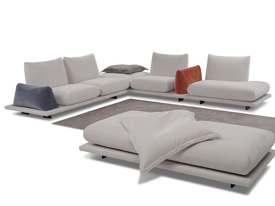 Угловой диван из ткани Calia Italia Superior ARCH-00151235