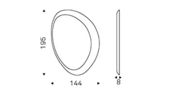 Настенное зеркало Cattelan italia ASCOT MAGNUM ARCH-00005521 - Вид №2