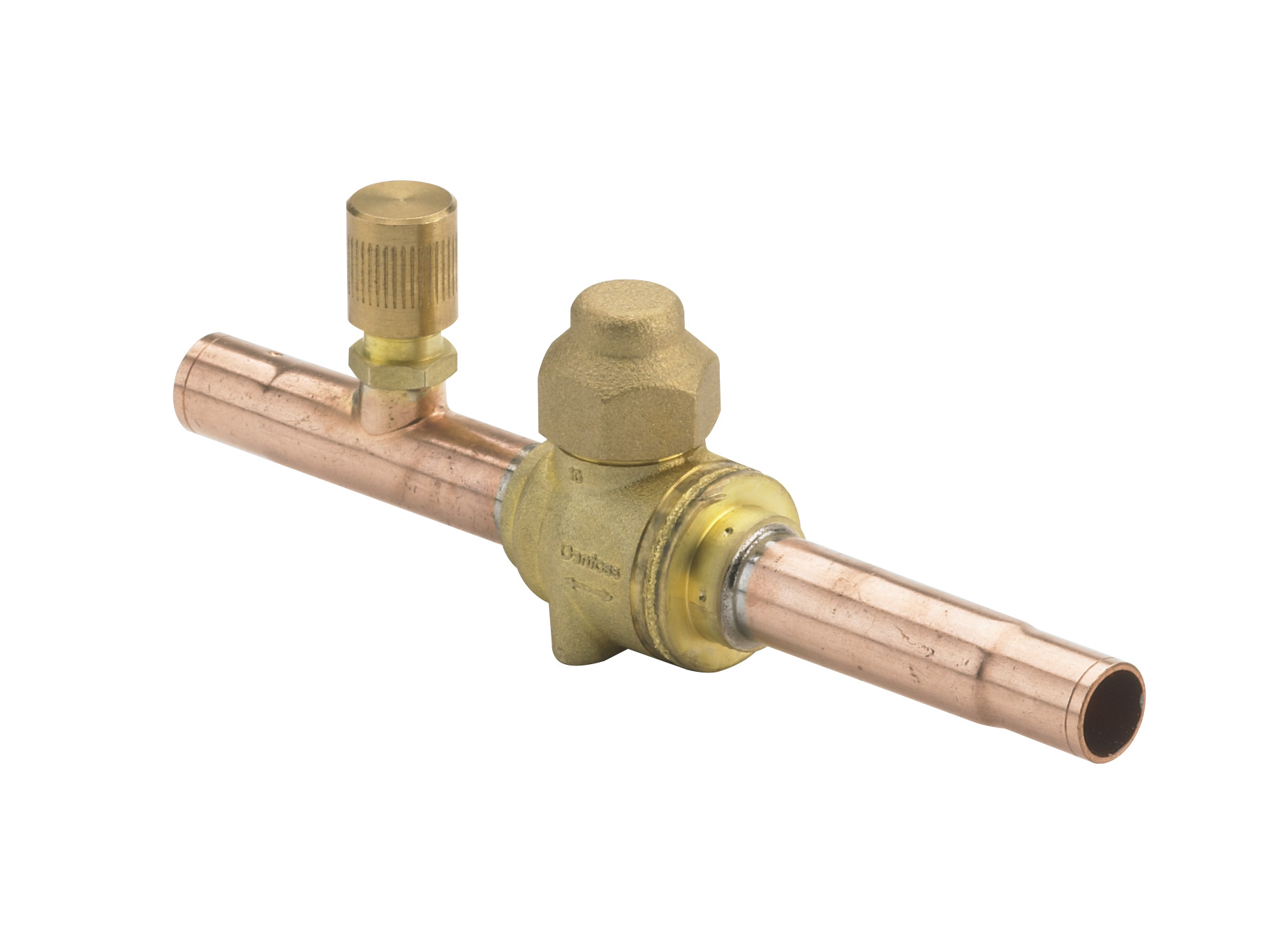 Danfoss GBC — Запорные шаровые краны для CO2 45 бар GBC 6s Кран запорный шаровой 009L7554  - Вид №2