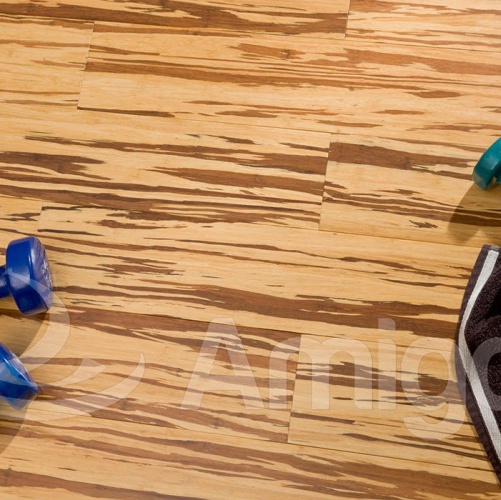 Массивная доска Amigo Original Зебра Hitech Бамбук Натур (Гладкая) 900х130 мм 3100300004 - Вид №1