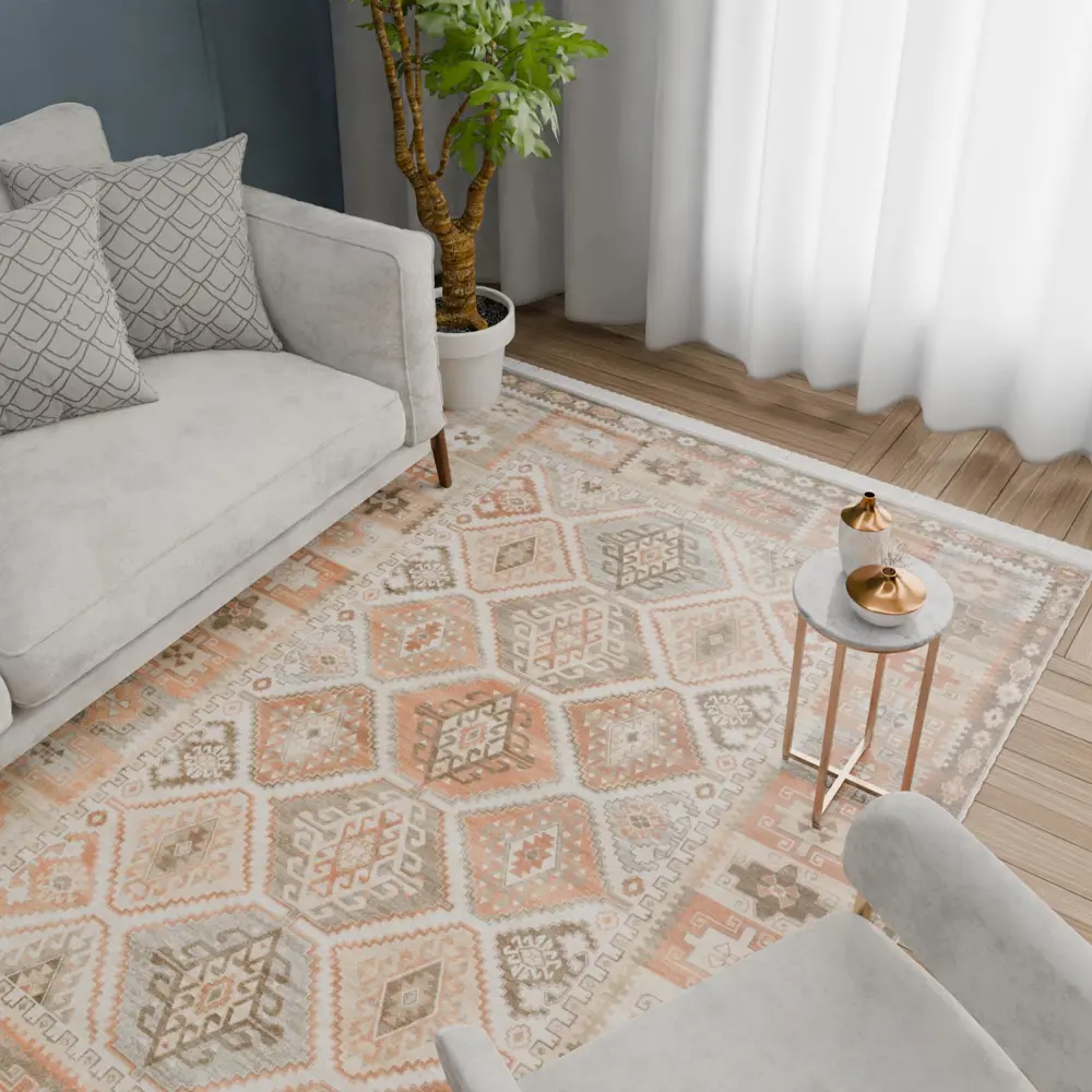 Ковер Ragolle Leo 195x300 см вискоза 927090/6959 цвет оранжевый 89417105 STLM-2169066  - Вид №6