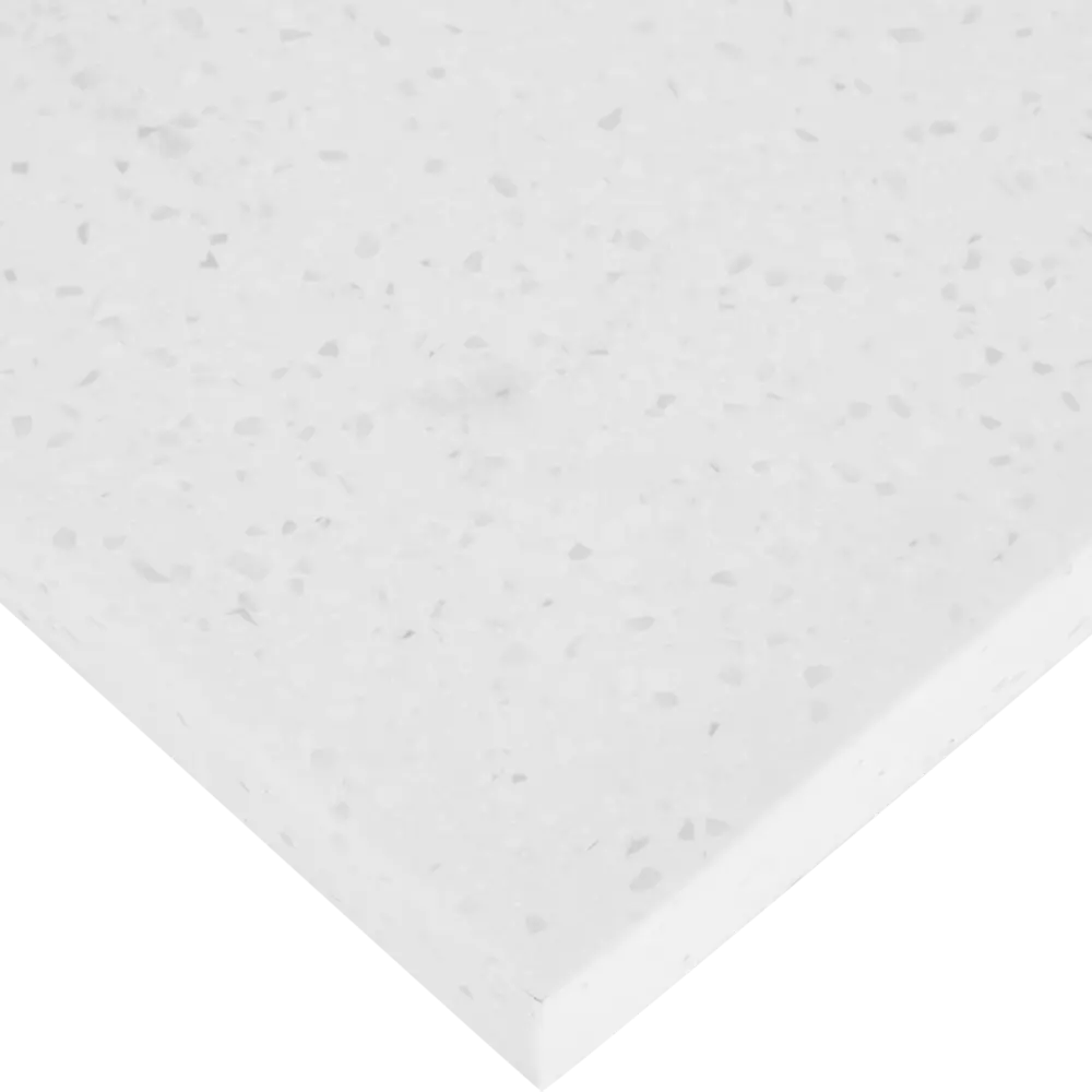 84168260 Столешница Арктик 240x60x2 см искусственный камень цвет белый STLM-0046740 Santreyd - Вид №1