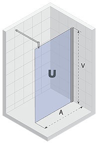 GFB0109800 Душевая дверь Riho Fjord Santreyd - Вид №1