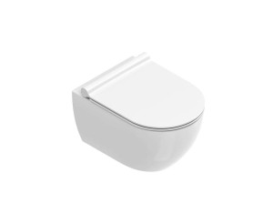 Керамический подвесной туалет без бриды