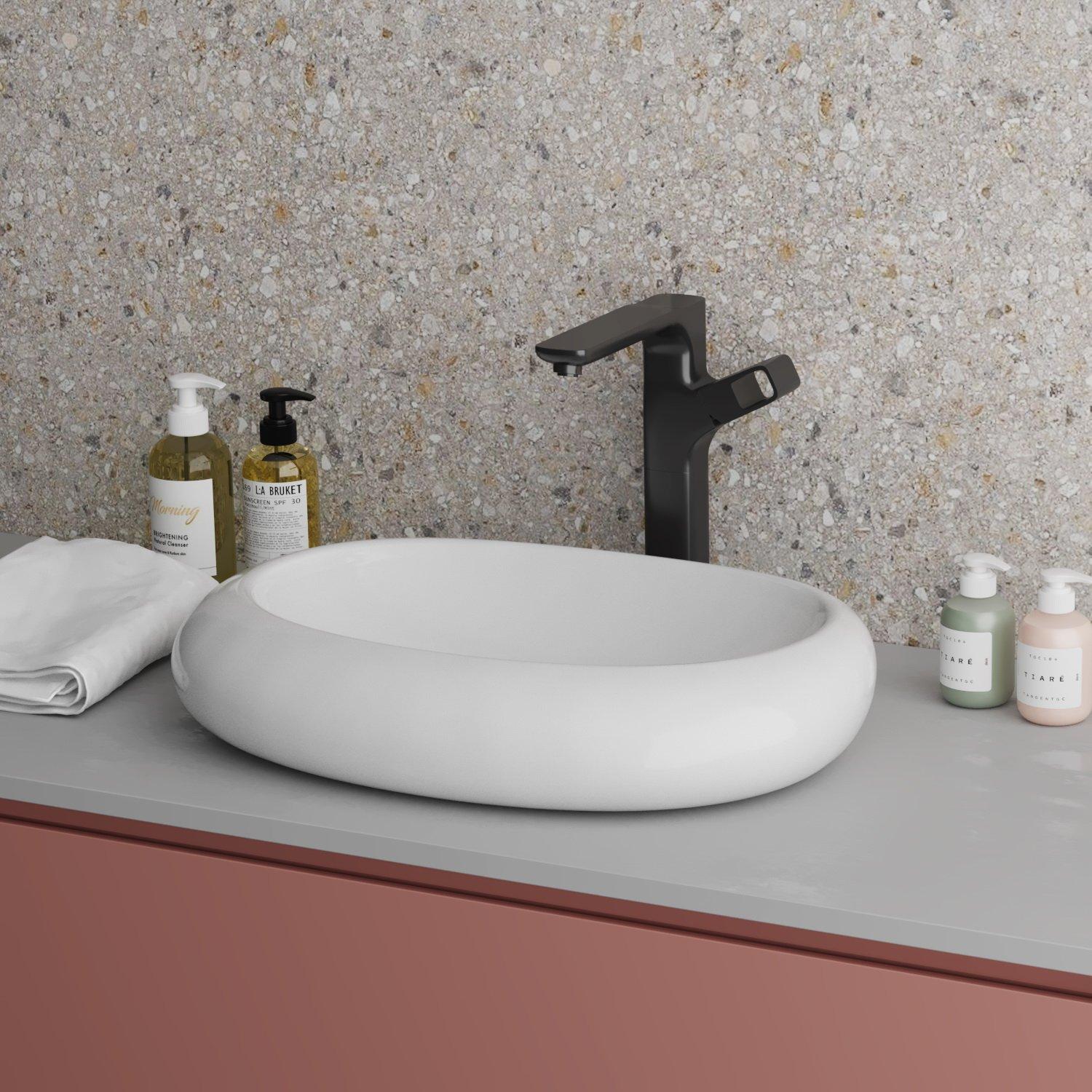 GR-3011 Накладная раковина на столешницу  прямоугольная Grossman  - Вид №3