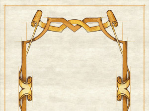 Ковер ручной работы из ткани