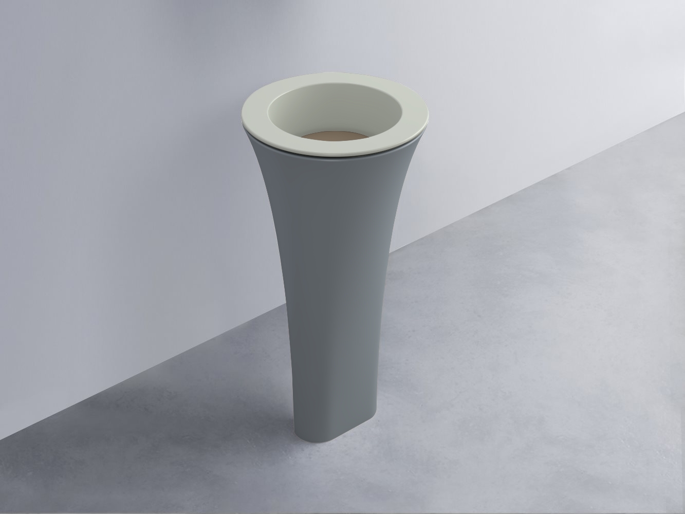 AMLA45-PM+AMPILT-AN+AMCOLT-BR Раковина Amedeo Tondo отдельностоящая cielo Enjoy + Amedeo Ceramica Cielo