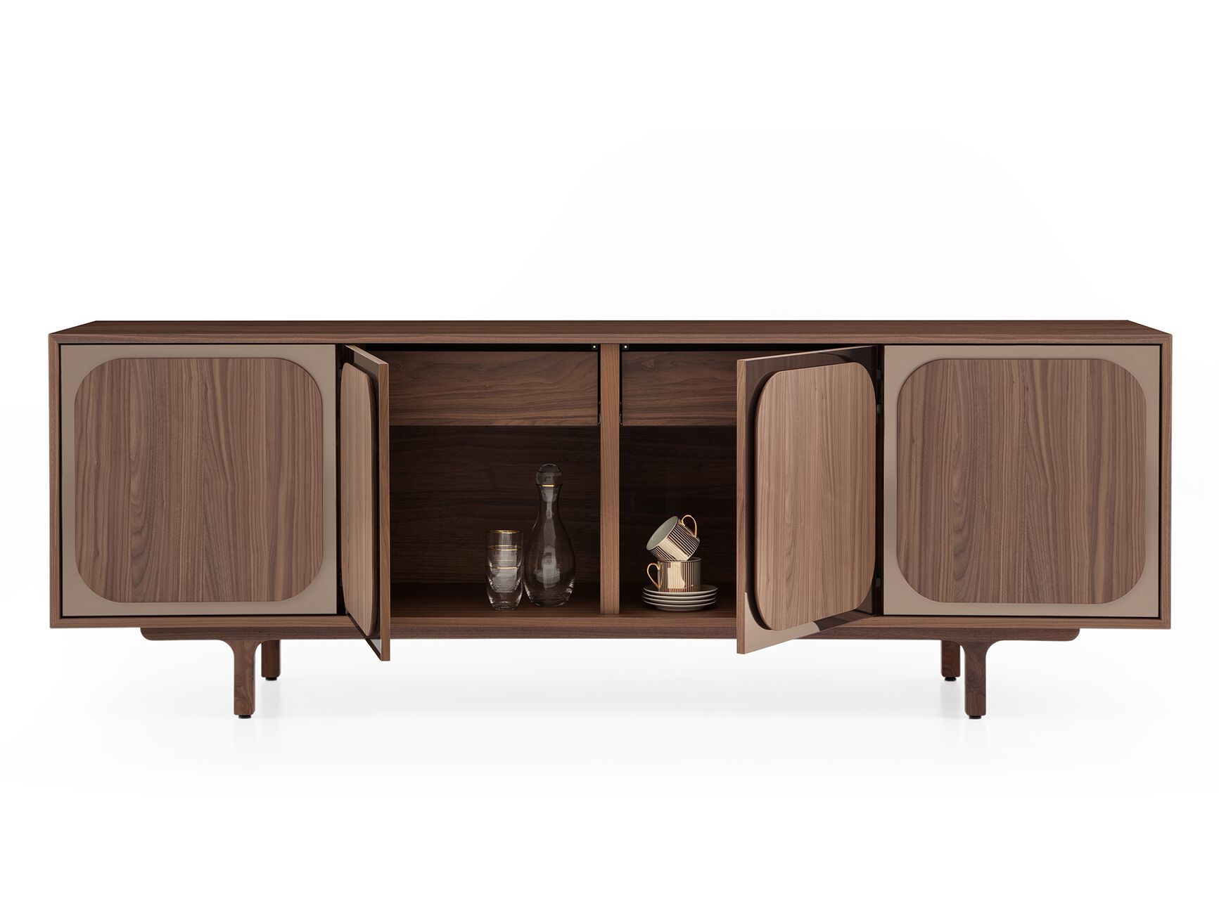 Деревянный шкаф с распашными дверями Morica Design Haute Couture ARCH-00144761 - Вид №1