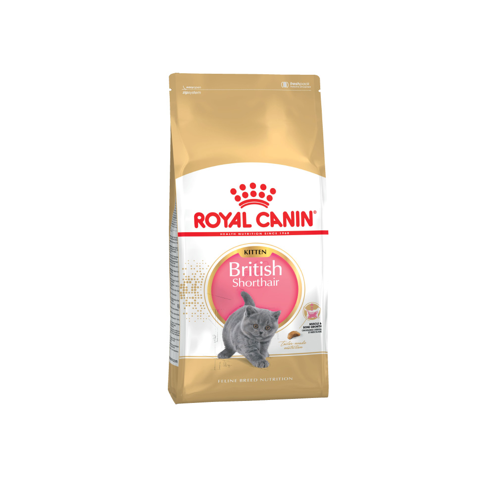 ПР0026362 Корм для котят British Shorthair Adult для породы Британская короткошёрстная сух. 400г ROYAL CANIN 