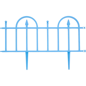 Заборчик 40x60 см полипропилен голубой 5 шт.