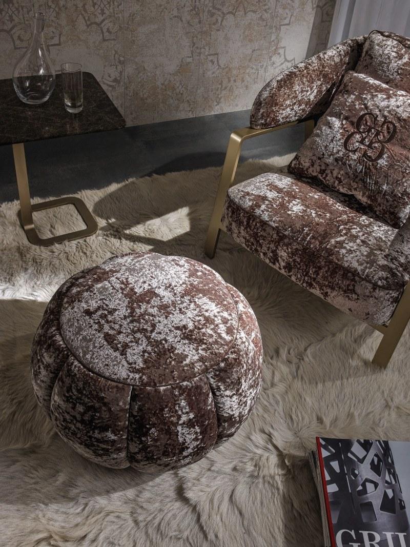 Grilli Кресло из ткани с подлокотниками Oscar 721201 - Вид №2