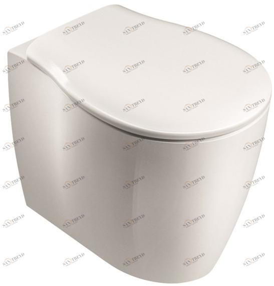 For1103r01 Приставной унитаз напольный Белый Olympia Ceramica Formosa 2.0 Италия