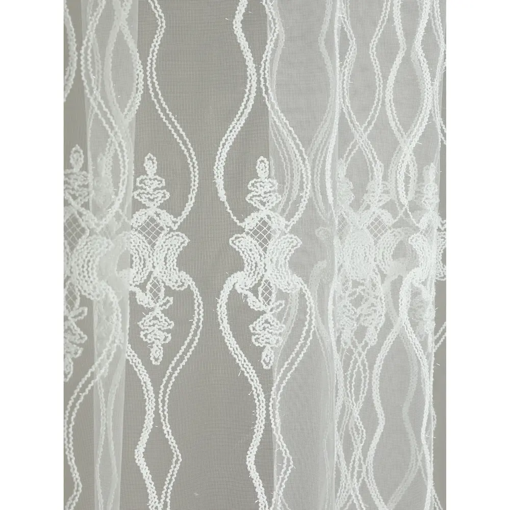 Тюль сетка кордовая 100x280 см, однотонная, цвет лайм 83972851 STLM-2158598 Santreyd  - Вид №1