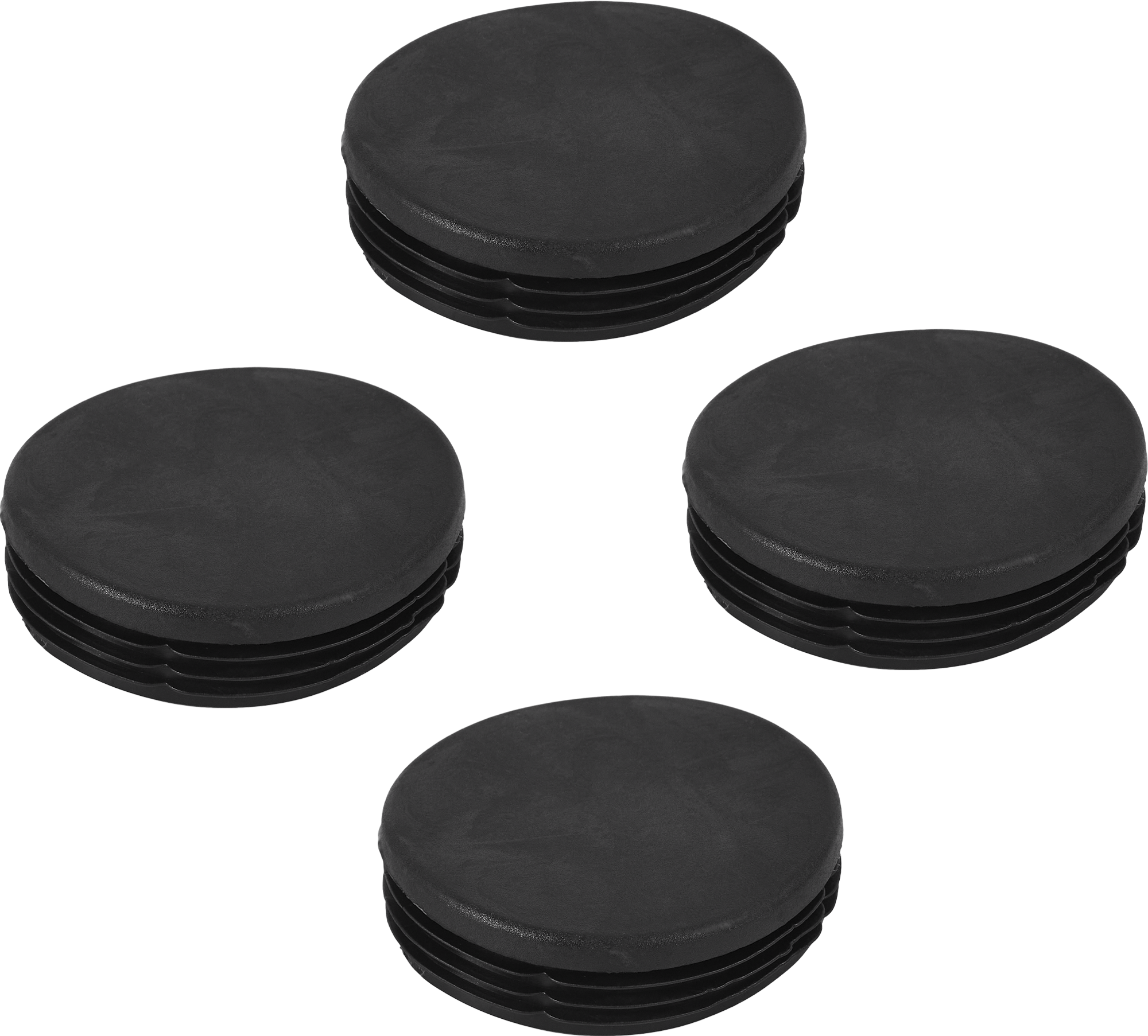 86492163 Заглушка универсальная ø60 мм полипропилен черный, 4 шт. STLM-0069405 Santreyd  - Вид №2