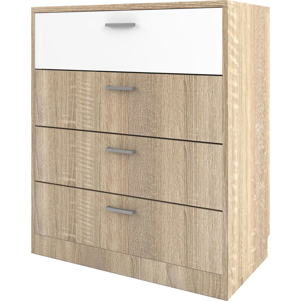 Каркас комода 99x80x44.3 см 4 ящика ЛДСП цвет дуб сонома 18592745 STLM-2095556 Santreyd  - Вид №1