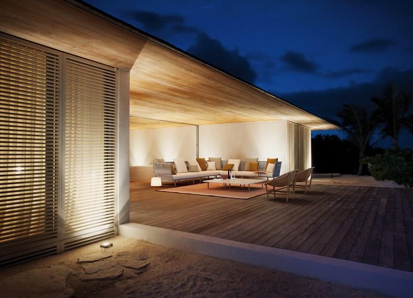 Kettal 2-местный тканевый садовый диван Bitta #70400/70450 - Вид №3