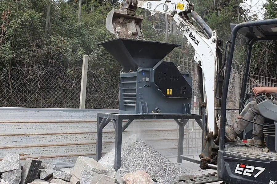 Мини электрическая щековая дробилка C.M CR ARCH-00131094 - Вид №1