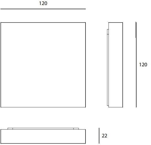 Olev Настенная светодиодная лестница из алюминия для улицы  7250  - Вид №3
