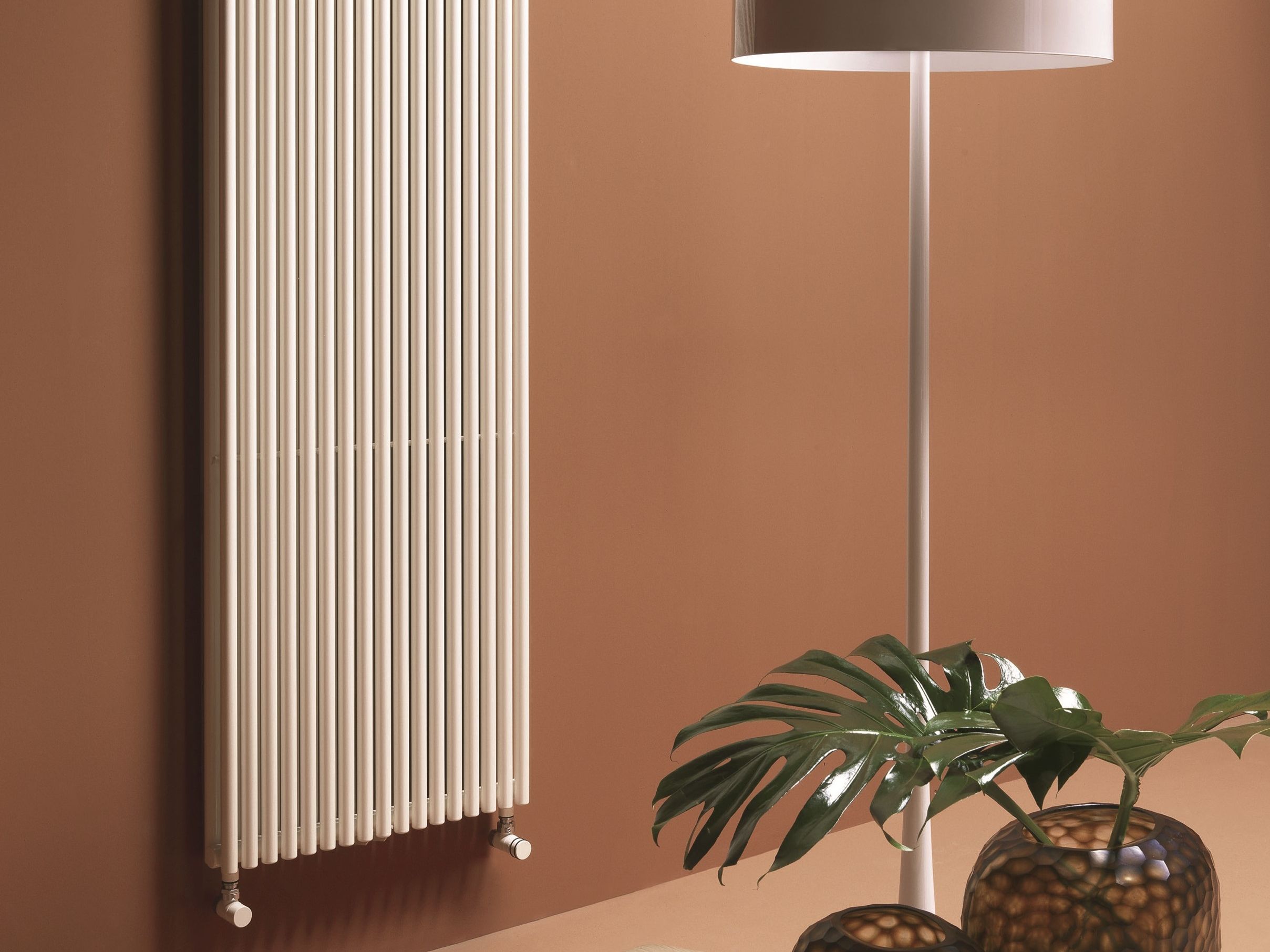 Двойной столбец стали горячей воды полотенцесушитель Tubes основы ARCH-00151513