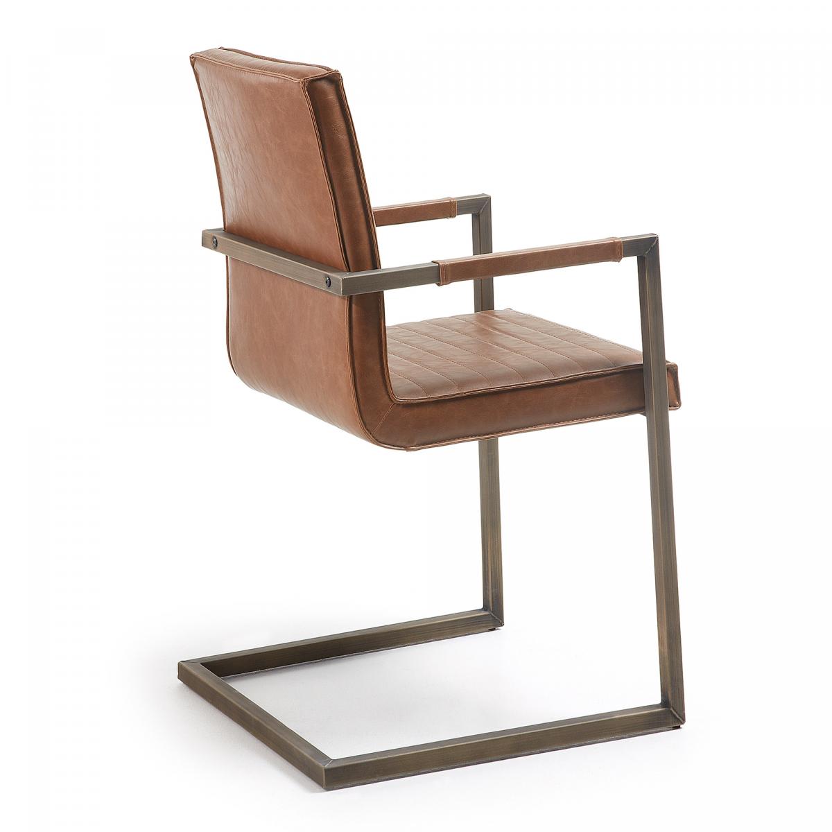 052562 Кресло Type с металлическим покрытием La Forma Tusk 