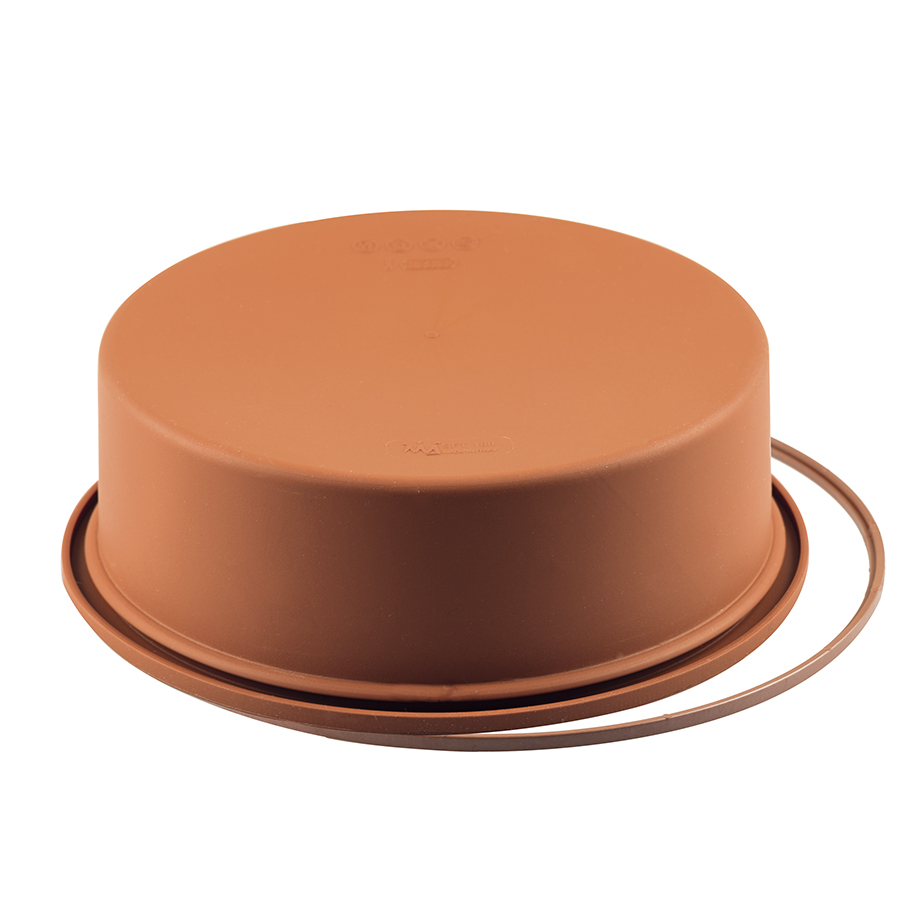 20.180.00.0065 Форма для приготовления пирогов genoise 18 х 6,5 см силиконовая Silikomart  - Вид №1