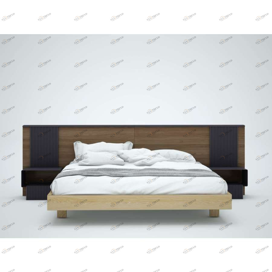 Комплект для спальни TESLA-С, темный BraginDesign BR0207ШЧ