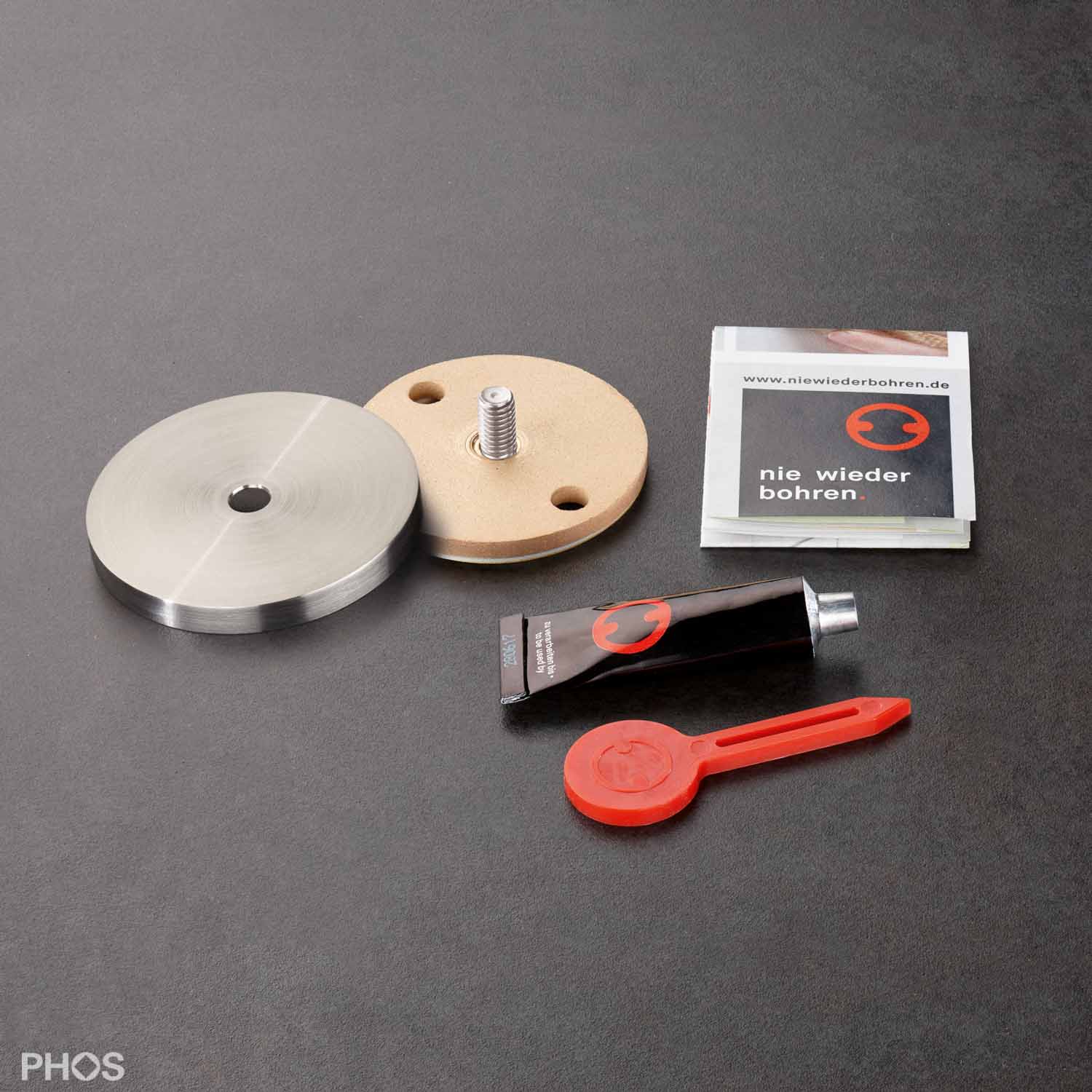 RNB55-6 Tesa® power.kit (набор клея, который раньше никогда больше не сверлили), ø55 мм PHOS 