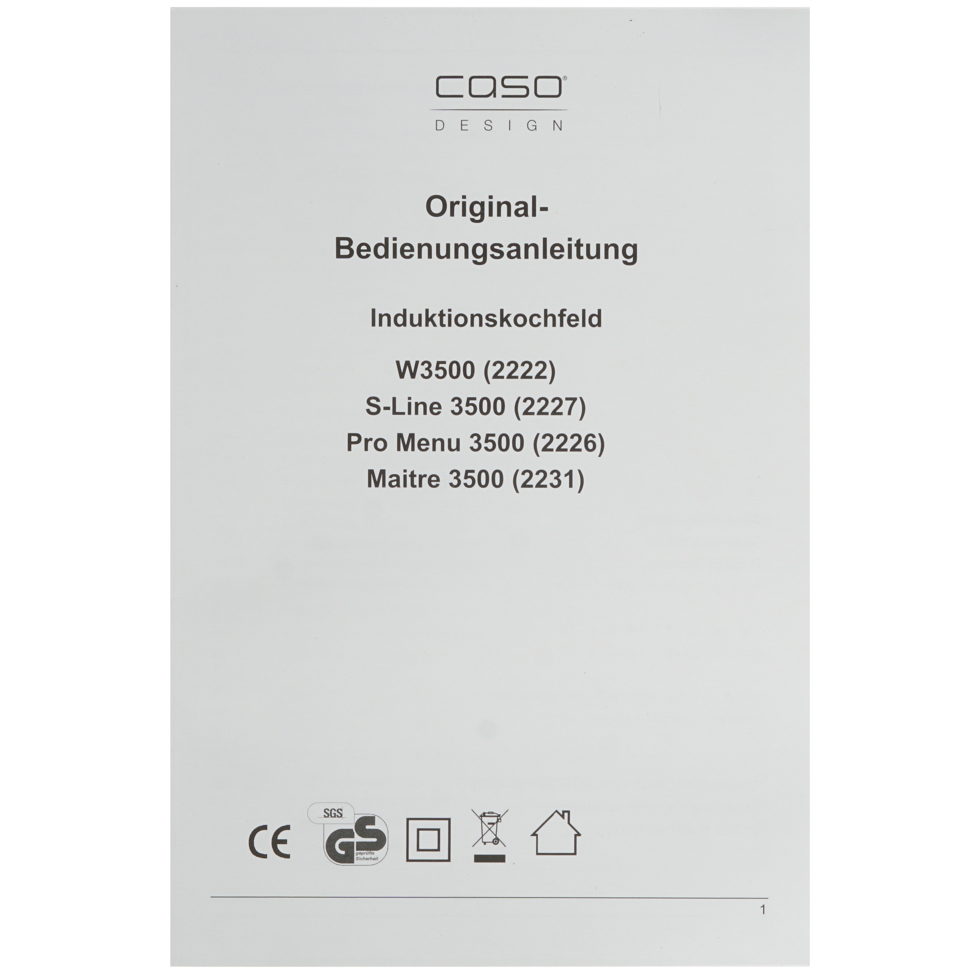 8117093 Плита компактная электрическая CASO Slim Line 3500 черный STDN-0033898 - Вид №4