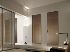 Алюминиевые и деревянные двери