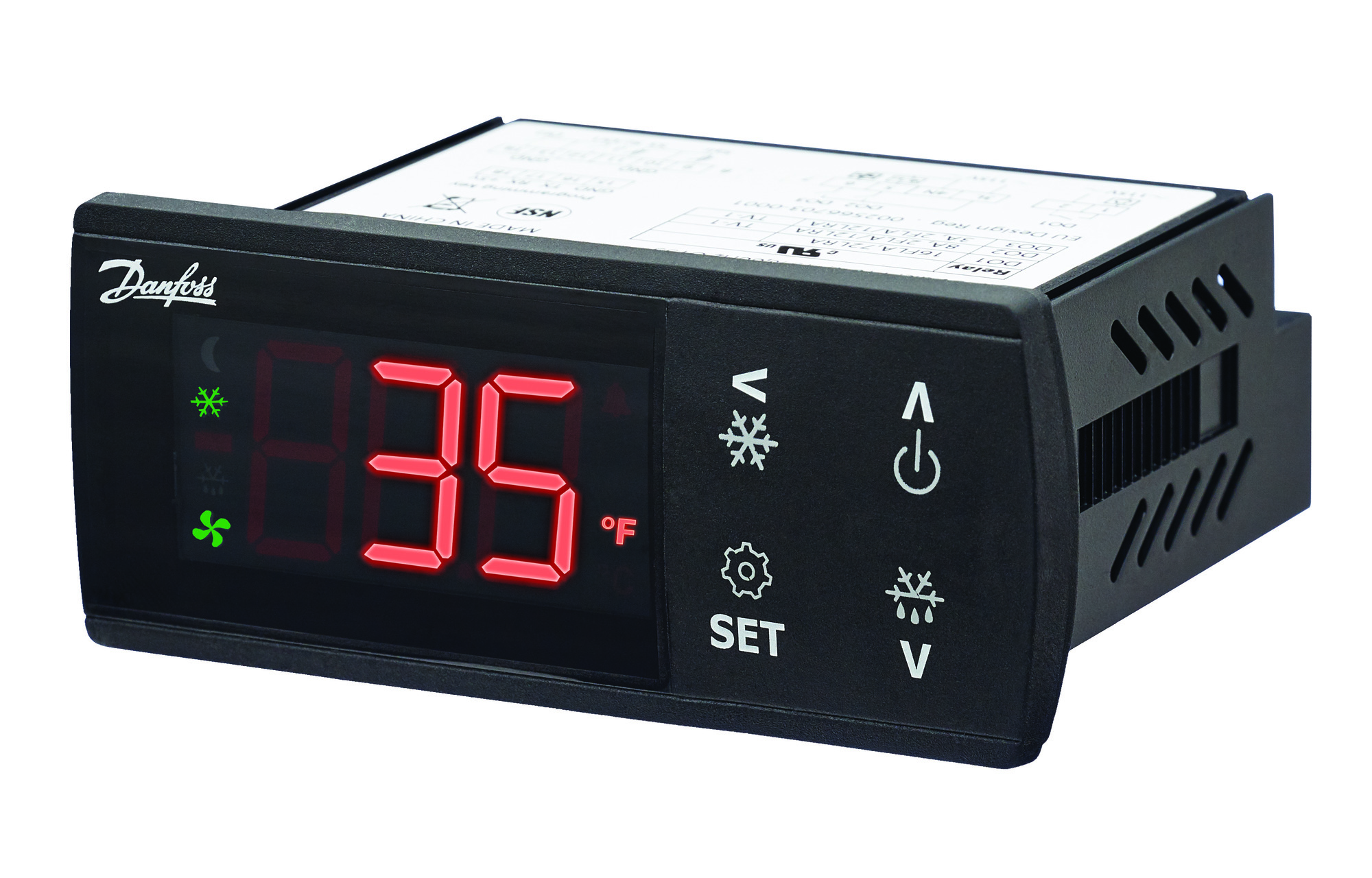 Danfoss ERC 21x ERC 214,Controller, RED LED, 230V 080G3295  - Вид №2