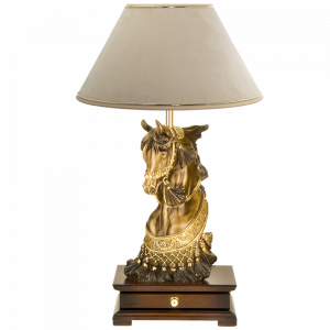 33007/1,34013 Настольная лампа с бюро Лошадь императора Айвори BOGACHO