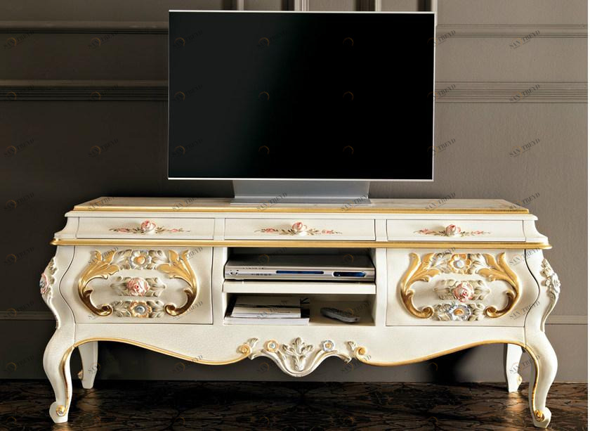 Modenese Gastone Низкая лакированная тумба под ТВ Villa venezia sun-id-1460548