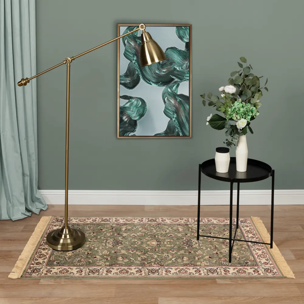 Ковер вискоза Isphahan 84552 Green 80x150 см цвет зеленый 83271481 STLM-2189388 Santreyd  - Вид №5