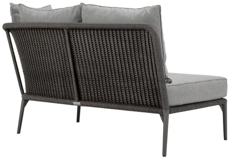 JANUS et Cie 2-местный модуль из троса и алюминия для модульного дивана Knot sun-id-1411579 - Вид №2