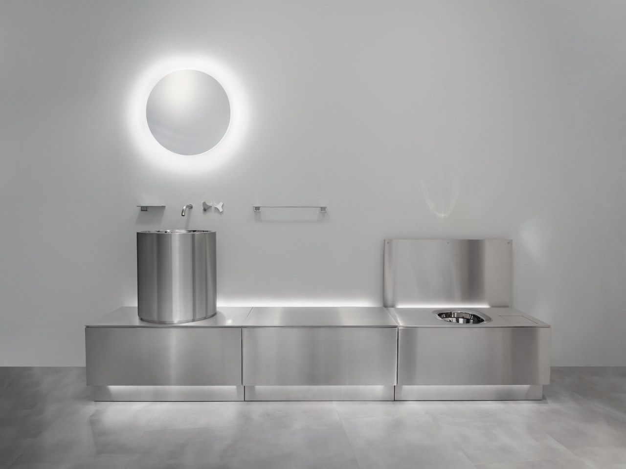 Модульная система для ванной комнаты из нержавеющей стали CEADESIGN счеты ARCH-00025112