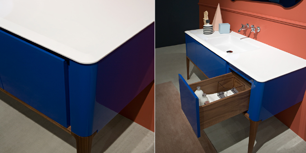 Комплект мебели №1 162 см Antonio Lupi ILBAGNO из ясеня Antoniolupi 1ILBAGNO - Вид №2