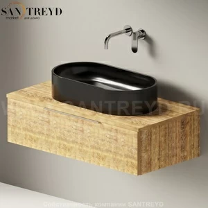 Flaminia BOX Настенная тумба для раковины 95 см с 1 ящиком BX995.WW