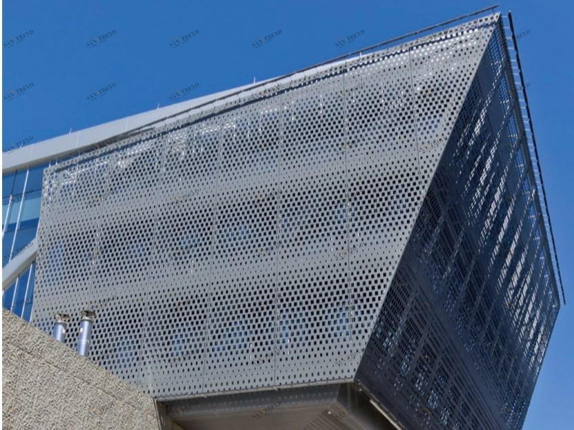 VMZINC Цинковые перфорированные фасады sun-id-1408078