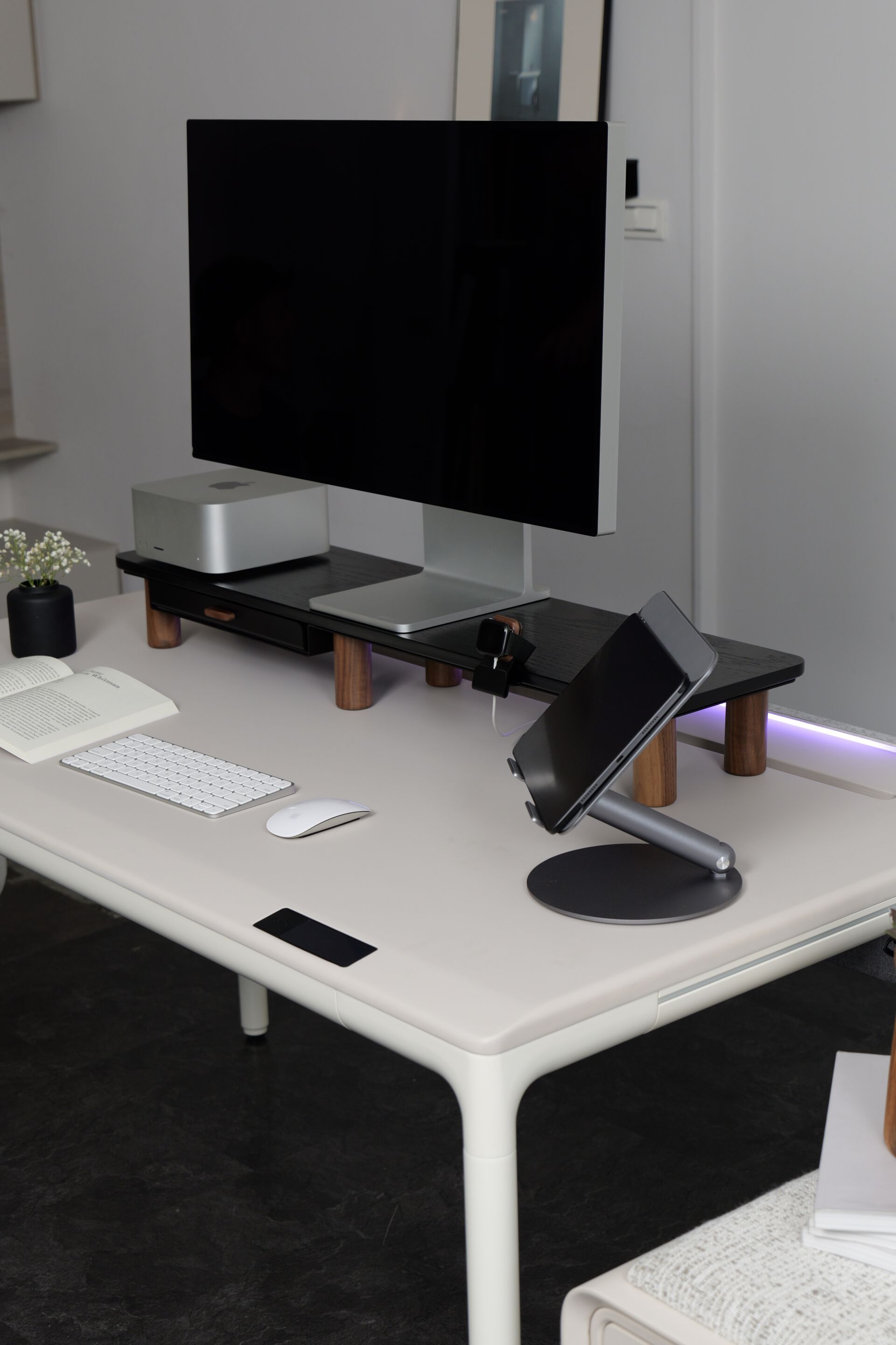 Алюминиевый и деревянный стол Beflo PLATEAU ARCH-00064576 - Вид №13