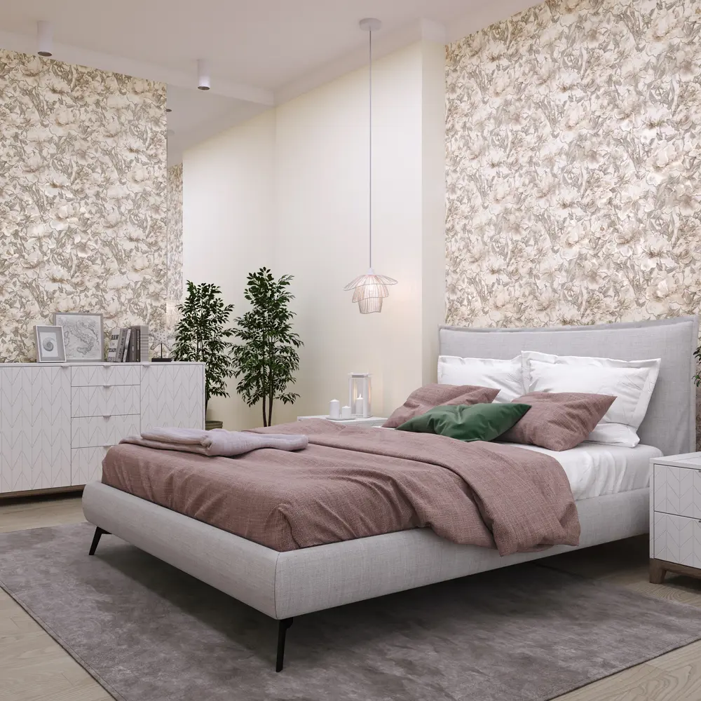 Обои флизелиновые Палитра Alida серые 1.06 м PL71174-14 82555272 STLM-2209776 - Вид №3